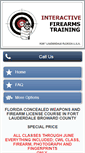 Mobile Screenshot of concealedcarryftlauderdale.com